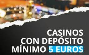 Casino con Minimo Deposito di 5 Euro Gioca Responsabilmente